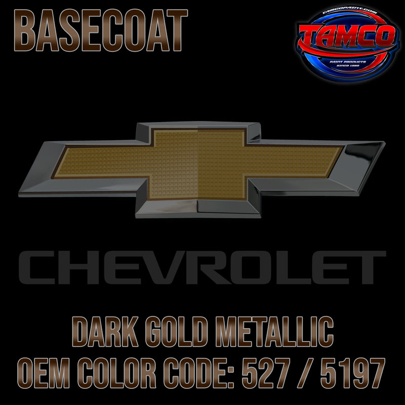 Chevrolet Dark Gold Metallic | 527 / 5197 | 1970 | OEM Basecoat