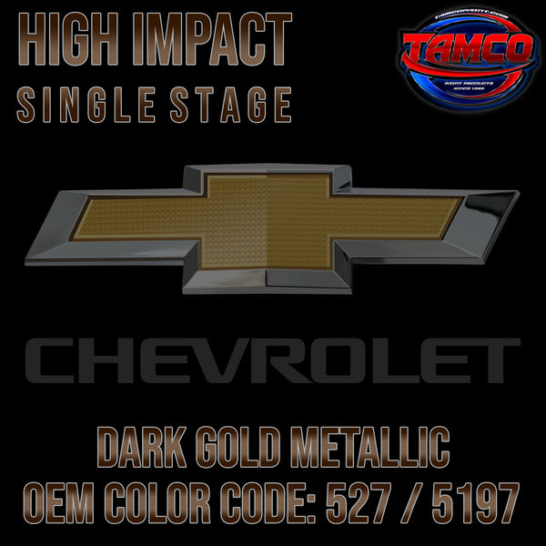 Chevrolet Dark Gold Metallic | 527 / 5197 | 1970 | OEM High Impact Single Stage