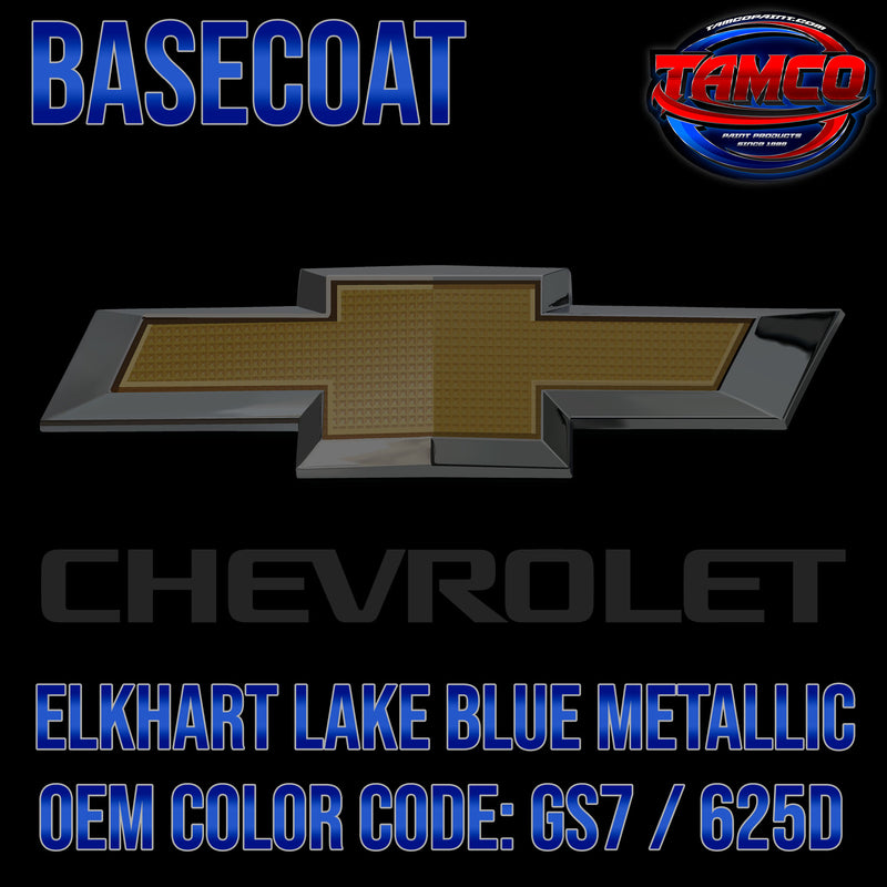 Chevrolet Elkhart Lake Blue Metallic | GS7 / 625D | 2019-2023 | OEM Basecoat