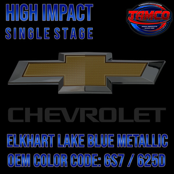Chevrolet Elkhart Lake Blue Metallic | GS7 / 625D | 2019-2023 | OEM High Impact Single Stage
