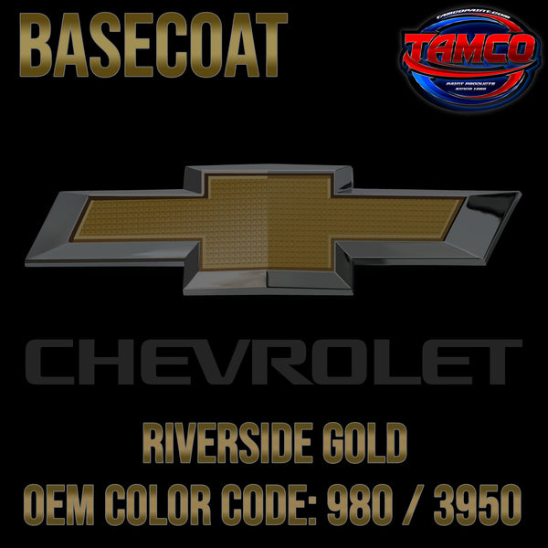Chevrolet Riverside Gold | 980 / 3950 | 1969 | OEM Basecoat