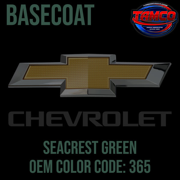 Chevrolet Seacrest Green | 365 | 1947-1954 | OEM Basecoat