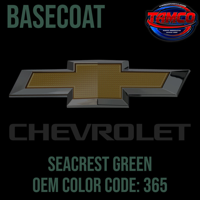 Chevrolet Seacrest Green | 365 | 1947-1954 | OEM Basecoat