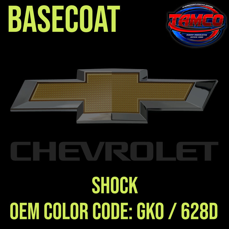 Chevrolet Shock | GKO / 628D | 2019-2021 | OEM Basecoat