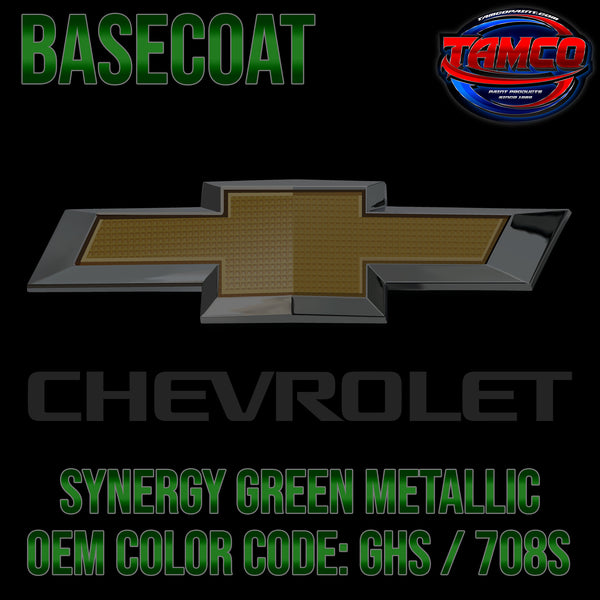 Chevrolet Synergy Green Metallic | GHS / 708S | 2010-2017 | OEM Basecoat