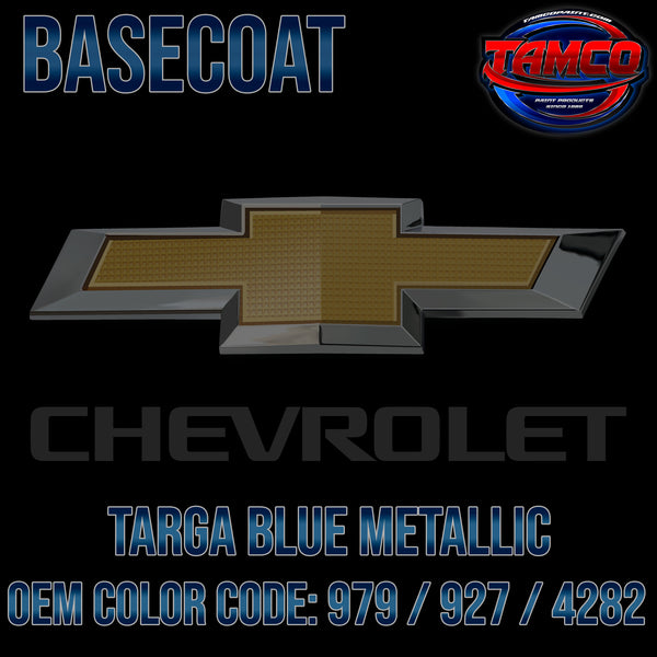 Chevrolet Targa Blue Metallic | 979 / 927 / 4282 | 1972-1973 | OEM Basecoat