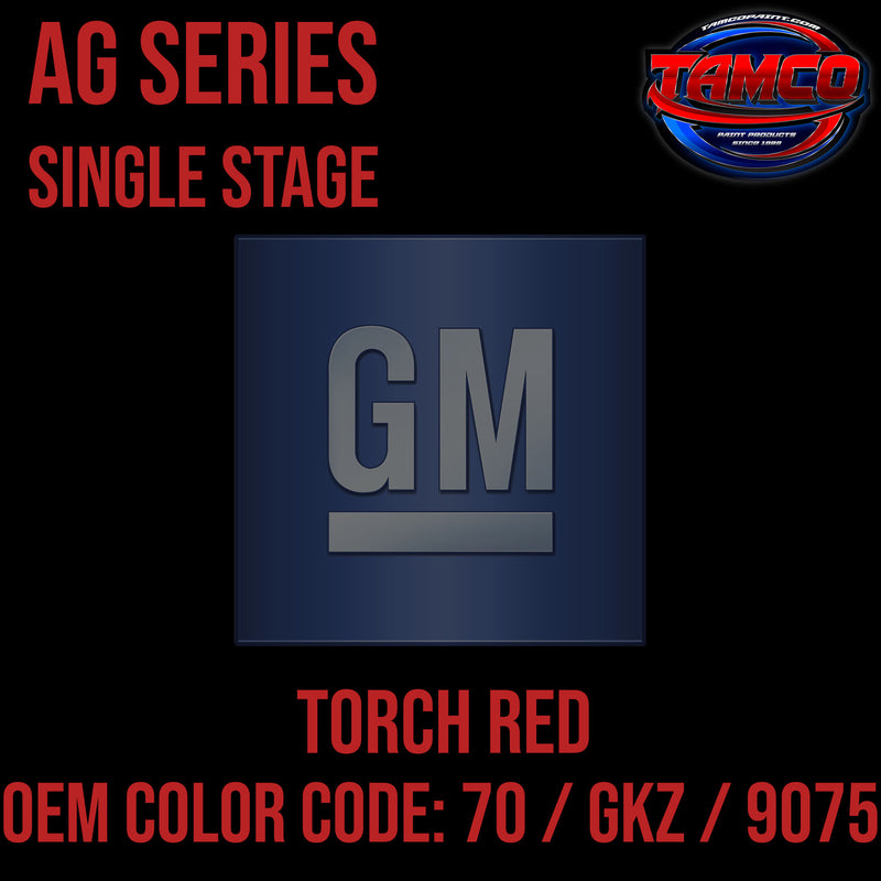 GM Torch Red | 70 / GKZ / 9075 | 1990-2023 | OEM AG Series Single Stage