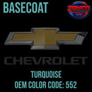 turquoise chevrolet basecoat