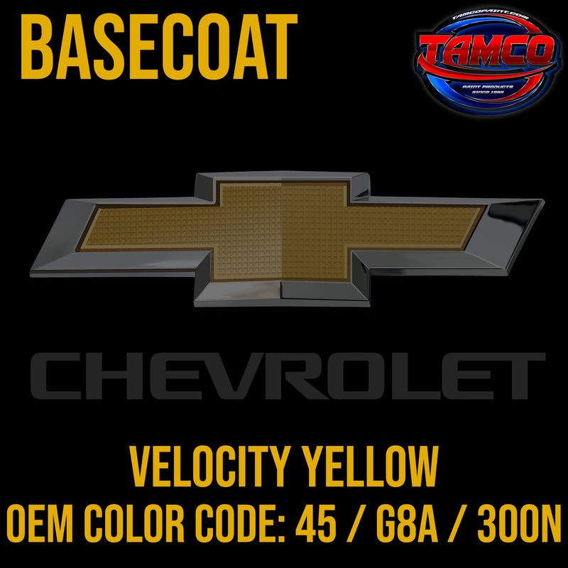 Chevrolet Velocity Yellow | 300N | 2005-2016 | OEM Tri-Stage Basecoat