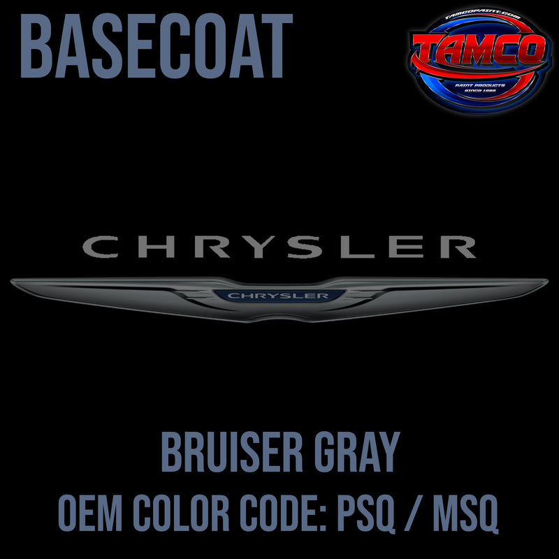Chrysler Bruiser Gray | PSQ / MSQ | 2016-2019 | OEM Basecoat