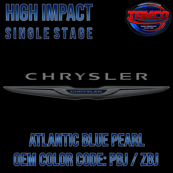 Chrysler Atlantic Blue Pearl | PBJ / ZBJ | 2002-2006 | OEM High Impact Single Stage