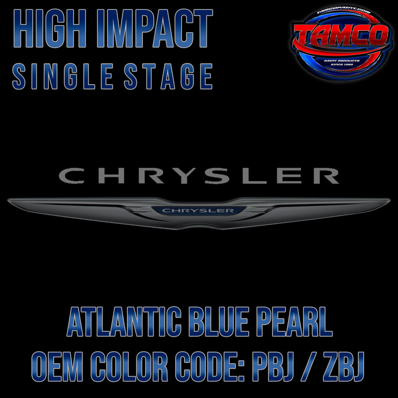 Chrysler Atlantic Blue Pearl | PBJ / ZBJ | 2002-2006 | OEM High Impact Single Stage