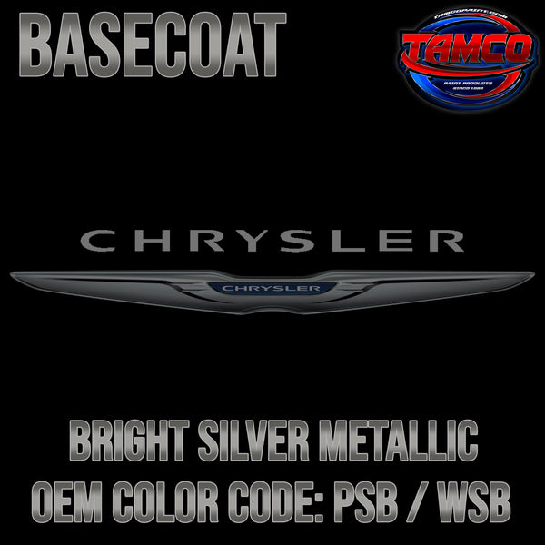 Chrysler Bright Silver Metallic | PSB / WSB | 2001-2007 | OEM Basecoat
