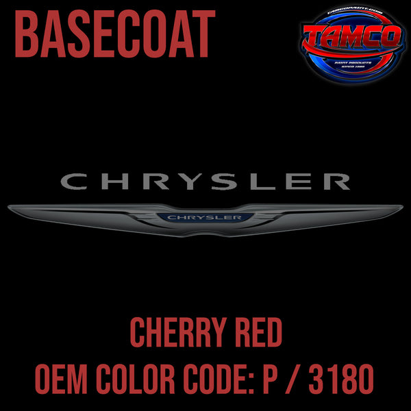 Chrysler Cherry Red | P / 3180 | 1961-1965 | OEM Basecoat