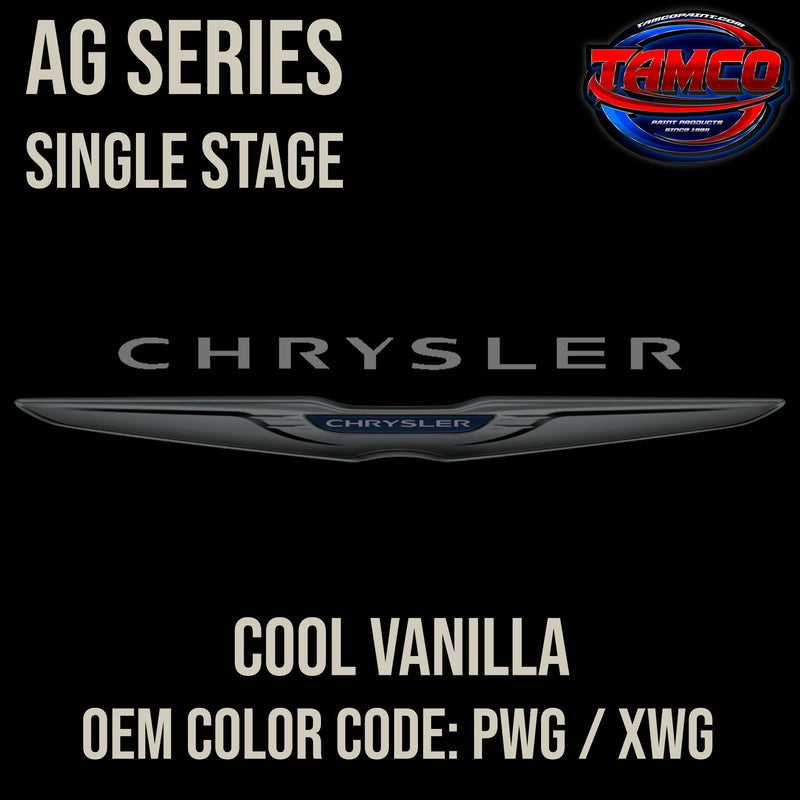 Chrysler Cool Vanilla | PWG / XWG | 2004-2011 | OEM AG Series Single Stage