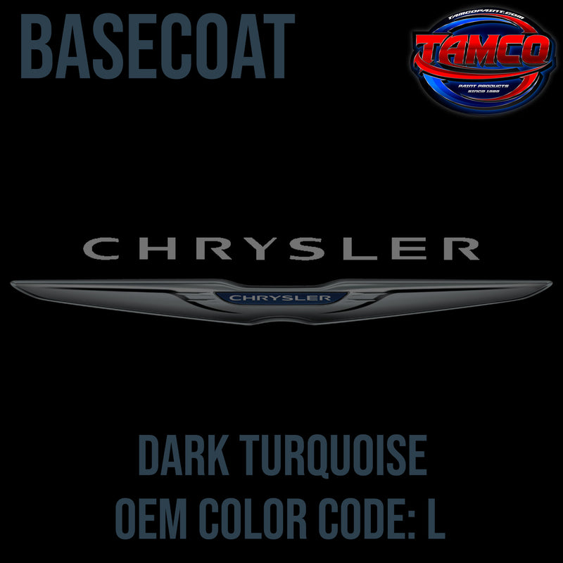 Chrysler Dark Turquoise | L | 1965 | OEM Basecoat