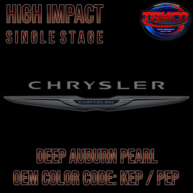 Chrysler Deep Auburn Pearl | KEP / PEP | 2012-2015 | OEM High Impact Single Stage