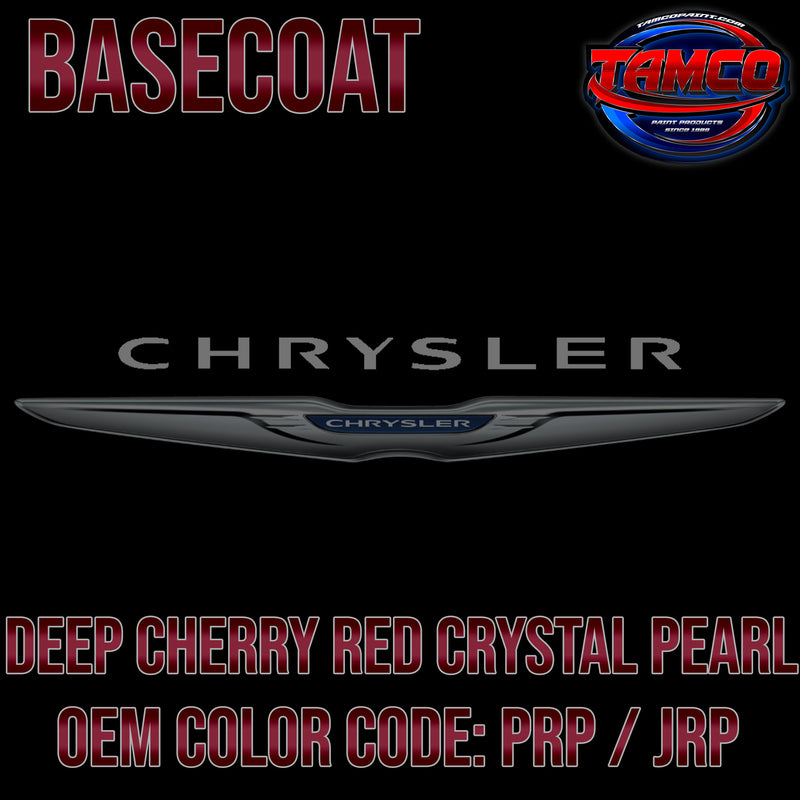 Chrysler Deep Cherry Red Crystal Pearl | PRP / JRP | 2010-2022 | OEM Basecoat