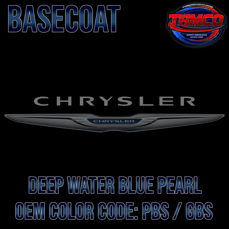 Chrysler Deep Water Blue | PBS / GBS | 2008-2011 | OEM Basecoat
