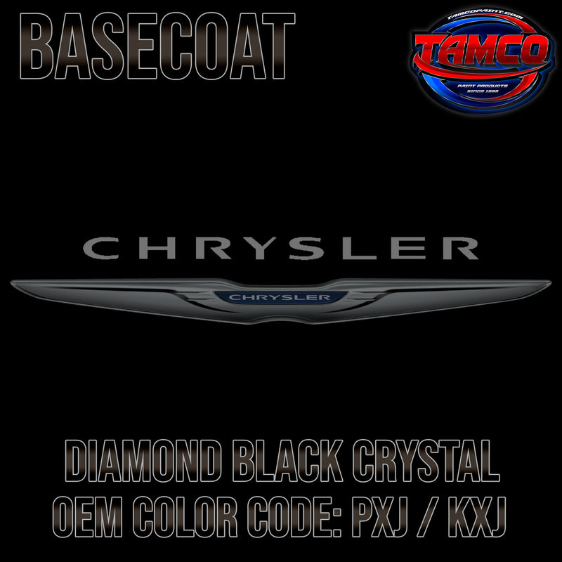 Chrysler Diamond Black Crystal | PXJ / KXJ | 2017-2022 | OEM Basecoat