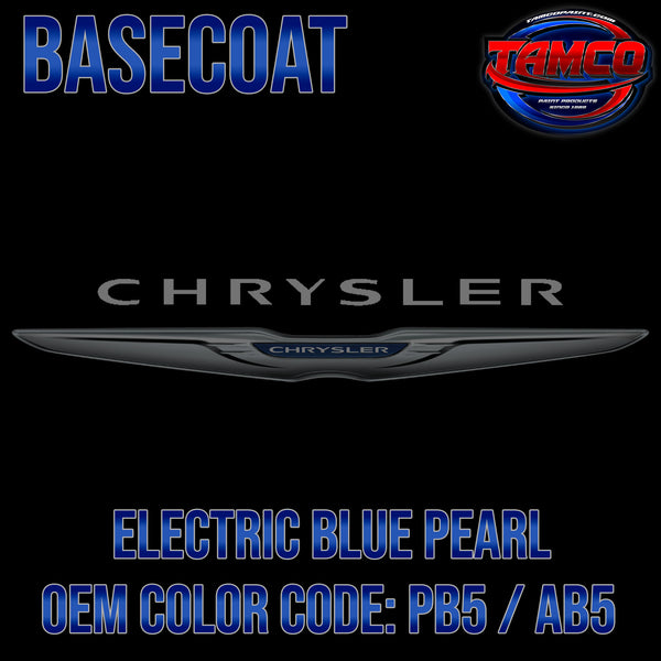 Chrysler Electric Blue Pearl | PB5 / AB5 | 2003-2021 | OEM Basecoat