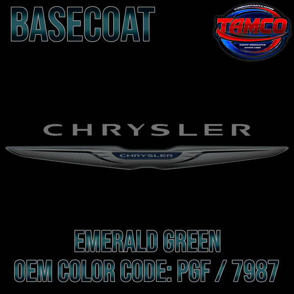 Chrysler Emerald Green | PGF / 7987 | 1992-2000 | OEM Basecoat