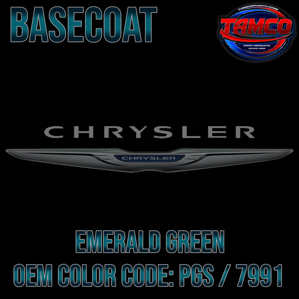 Chrysler Emerald Green | PGS / 7991 | 1994-2000 | OEM Basecoat
