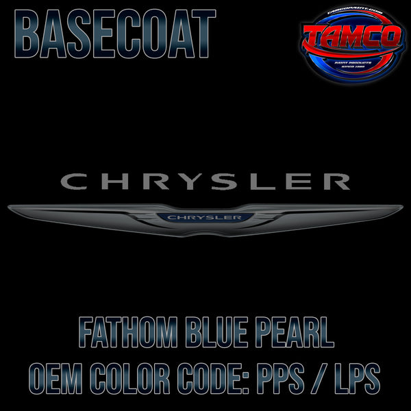 Chrysler Fathom Blue Pearl | PPS / LPS | 2013-2022 | OEM Basecoat