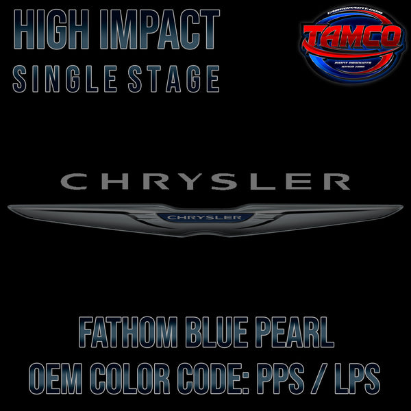 Chrysler Fathom Blue Pearl | PPS / LPS | 2013-2022 | OEM High Impact Single Stage