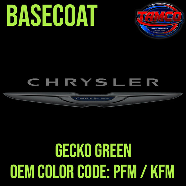 Chrysler Gecko Green | PFM / KFM | 2012-2015 | OEM Basecoat