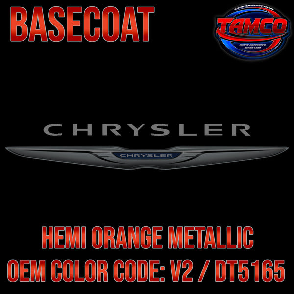 Chrysler Hemi Orange Metallic | V2 / DT5165 | 1969-1973 | OEM Basecoat