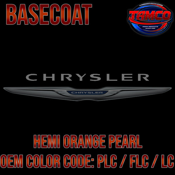 Chrysler Hemi Orange Pearl | PLC / FLC / LC | 2008-2015 | OEM Basecoat
