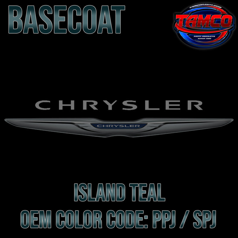 Chrysler Island Teal | PPJ / SPJ | 1996-1999 | OEM Basecoat