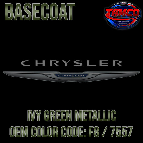Chrysler Ivy Green Metallic | F8 / 7557 | 1968-1971 | OEM Basecoat