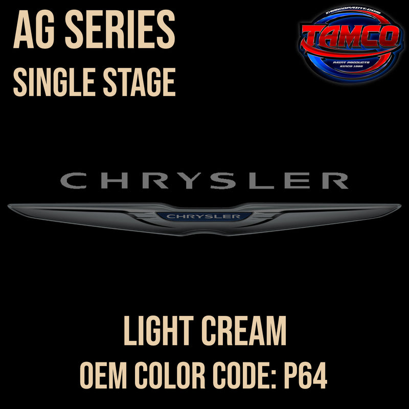 Chrysler Light Cream | P64 | 2010-2020 | OEM AG Series Single Stage