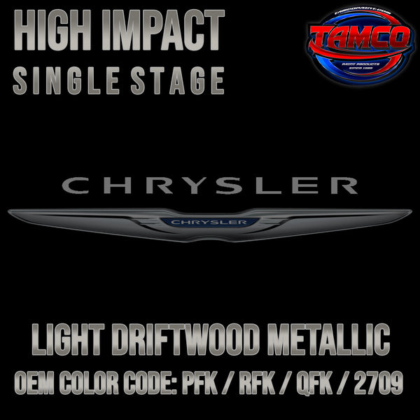 Chrysler Light Driftwood Metallic | PFK / RFK / QFK / 2709 | 1995-2000 | OEM High Impact Single Stage