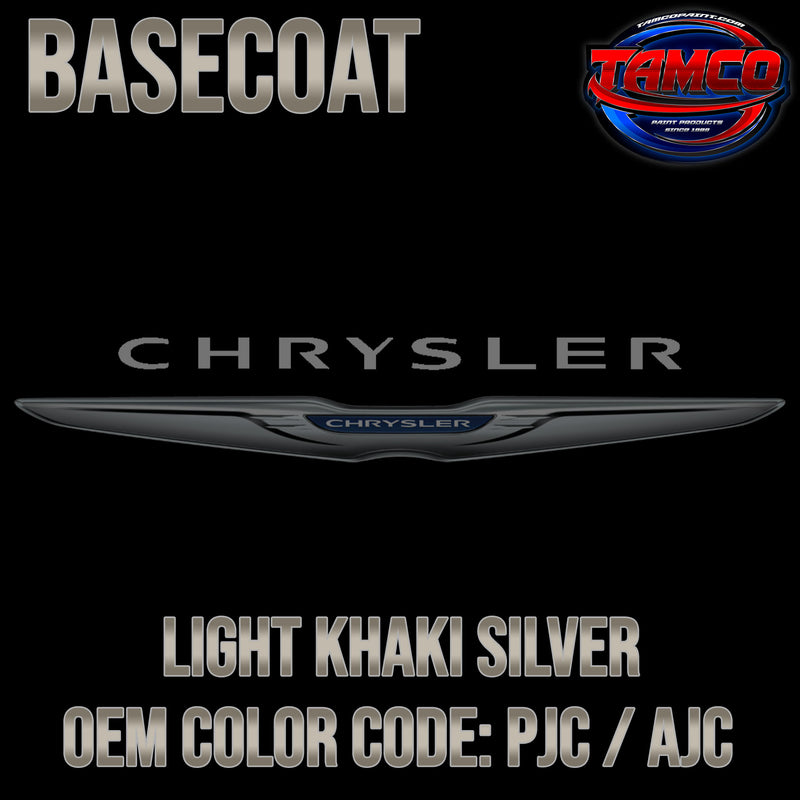 Chrysler Light Khaki Silver | PJC / AJC | 2001-2009 | OEM Basecoat