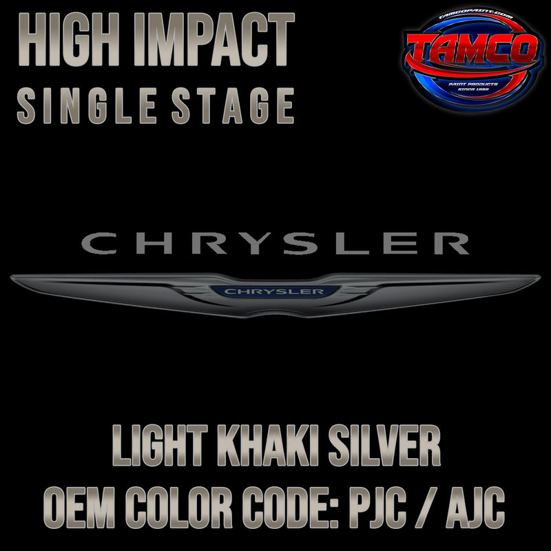 Chrysler Light Khaki Silver | PJC / AJC | 2001-2009 | OEM High Impact Single Stage