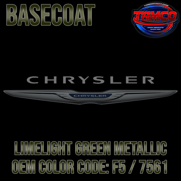 Chrysler Limelight Green Metallic | F5 / 7561 | 1969 | OEM Basecoat