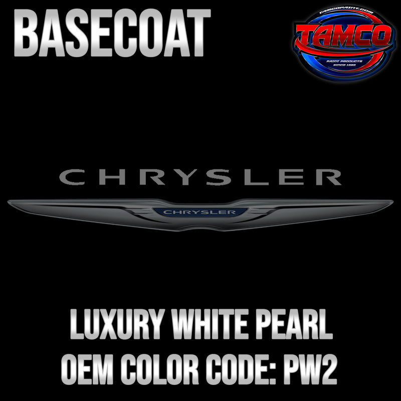 Chrysler Luxury White Pearl | PW2 | 2017-2022 | OEM Basecoat