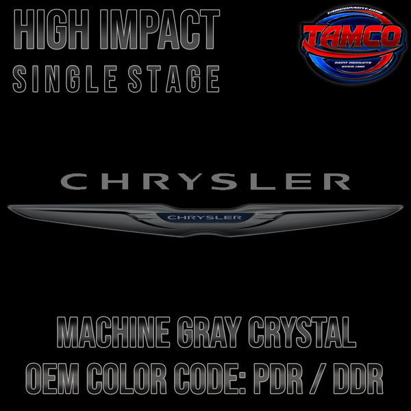 Chrysler Machine Gray Crystal | PDR / DDR | 2006-2008 | OEM High Impact Single Stage