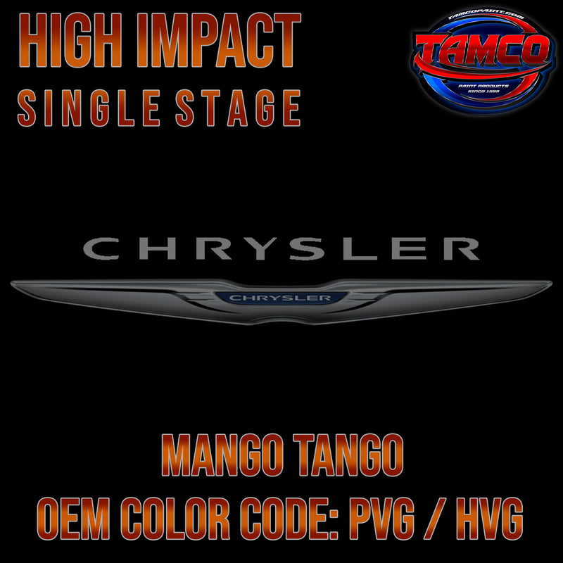 Chrysler Mango Tango | PVG / HVG | 2010-2016 | OEM High Impact Single Stage