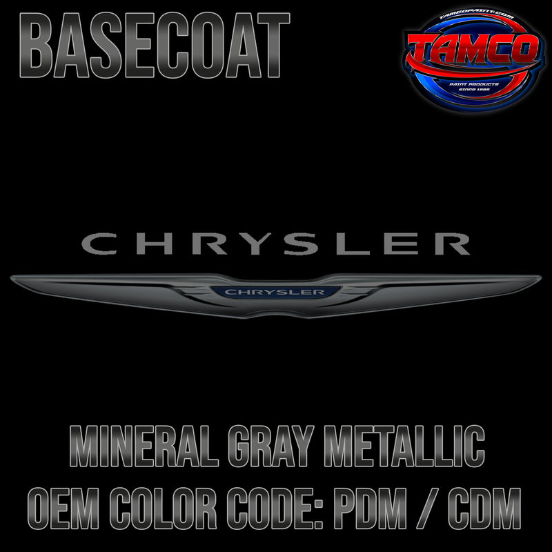 Chrysler Mineral Gray Metallic | PDM / CDM | 2004-2013 | OEM Basecoat
