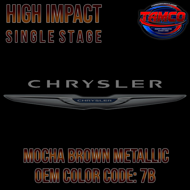 Chrysler Mocha Brown Metallic | 7B | 1977-1978 | OEM High Impact Single Stage