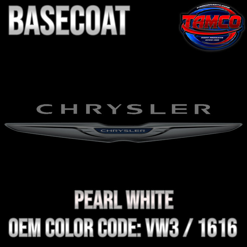 Chrysler Pearl White | VW3 / 1616 | OEM Basecoat