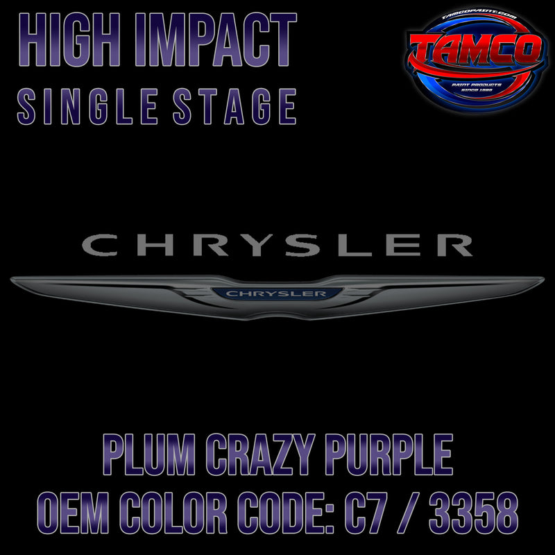 Chrysler Plum Crazy Purple | C7 / 3358 | 1970-1971 | OEM High Impact Single Stage