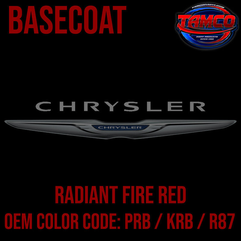 Chrysler Radiant Fire Red | PRB / KRB / R87 | 1991-2005 | OEM Basecoat