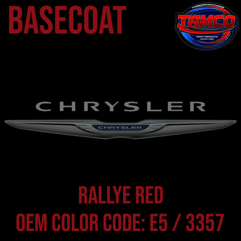 Chrysler Rallye Red | E5 / 3357 | 1970-1977 | OEM Basecoat