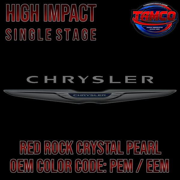 Chrysler Red Rock Crystal Pearl | PEM / EEM | 2007-2011 | OEM High Impact Single Stage