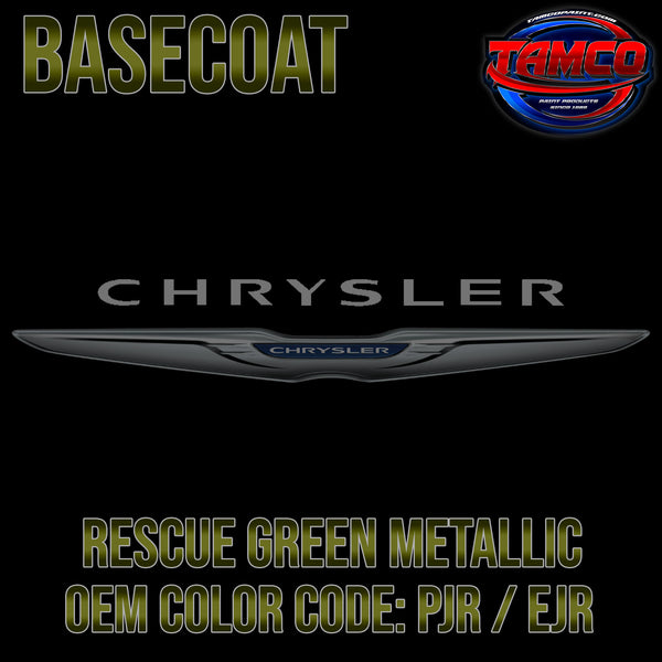 Chrysler Rescue Green Metallic | PJR / EJR | 2007-2012 | OEM Basecoat